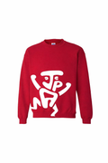 JPA Couture Signature Graphic Crewneck Sweatshirt – Red